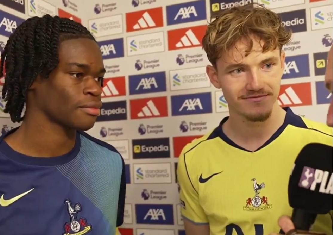 开云首页-热刺两名小将奥卢塞西&amp;amp;罗斯韦尔：完成英超首秀是梦想成真