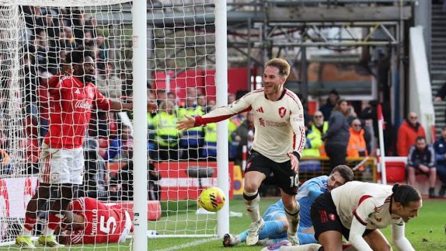 开云官方-【英超】准绝杀被吹，麦卡读秒封喉，利物浦1比0森林